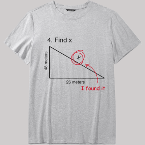 Men's Find X T Shirt Funny Saying Math Teacher Graphic Sarcastic Casual Loose Cotton T-Shirt, T-shirts, Lilicloth.com
