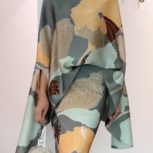 Loose Floral Elegant Shirt, Blouses and Shirts, color:As Picture|size:XXL, Stylewe