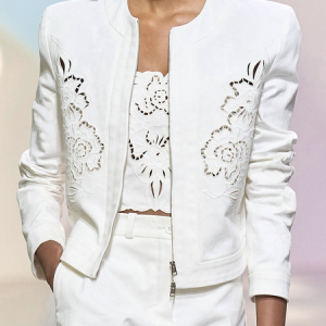 Crew Neck Loose Casual Jacket, Jackets, color:White|size:XXL, Stylewe