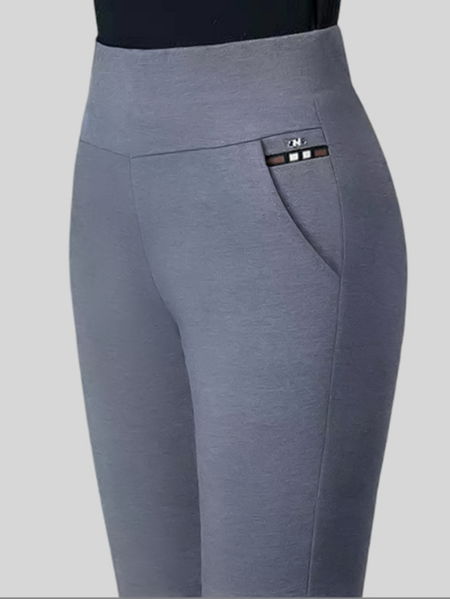 Regular Fit Casual Pocket Stitching Pants, Pants, Roselinlin - Online Catalog