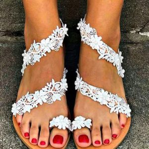 Summer Plain Pu Slide Sandals, Sandals & Slippers, Roselinlin - Online Catalog