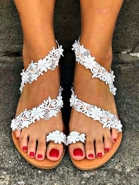 Summer Plain Pu Slide Sandals, Sandals & Slippers, Roselinlin - Online Catalog
