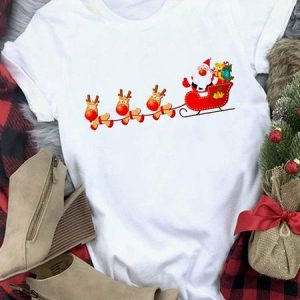 Casual Crew Neck Loose Christmas T-Shirt, T-Shirts, color:Color7|size:4XL, JustFashionNow