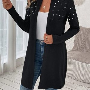 Casual Others Regular Fit Kimono, Cardigans, color:Black|size:XXL, JustFashionNow