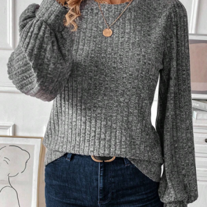 Crew Neck Casual Plain T-Shirt, JustFashionNow T-Shirts, color:Deep Gray|size:XXL,