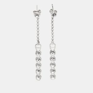 Aigner Crystals Silver Tone Earrings, Jewelry - Luxury Closet catalog