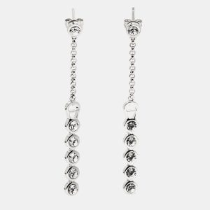 Aigner Crystals Silver Tone Earrings, Jewelry - Luxury Closet catalog