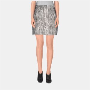 Balenciaga Monochrome Textured Velvet Mini Skirt S (FR 36), Skirts - Luxury Closet catalog