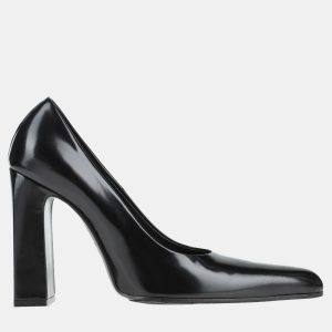 Balenciaga Leather Block Heel Pumps 39, Pumps - Luxury Closet catalog