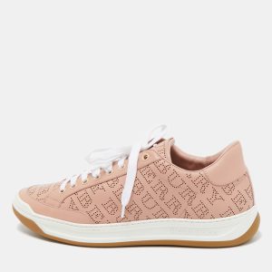 Burberry Pink Leather Westford Low Top Sneakers Size 41, Athletic Shoes & Sneakers - Luxury Closet