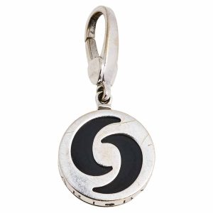 Bvlgari Allegra Onyx 18K White Gold Optical Charm, Necklaces - Luxury Closet catalog