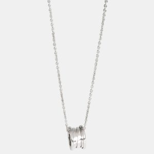 BVLGARI B.zero1 Pendant in 18k White Gold, Necklaces - Luxury Closet catalog