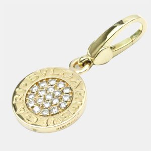 Bvlgari Bvlgari Bvlgari 18K Yellow Gold Diamond Charms and Pendants, Necklaces - Luxury Closet catalog