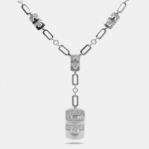 Bvlgari Parentesi Diamond 18k White Gold Necklace, Necklaces - Luxury Closet catalog