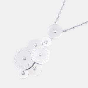 Bvlgari 18K White Gold Cicladi Pendant Necklace, Necklaces - Luxury Closet catalog