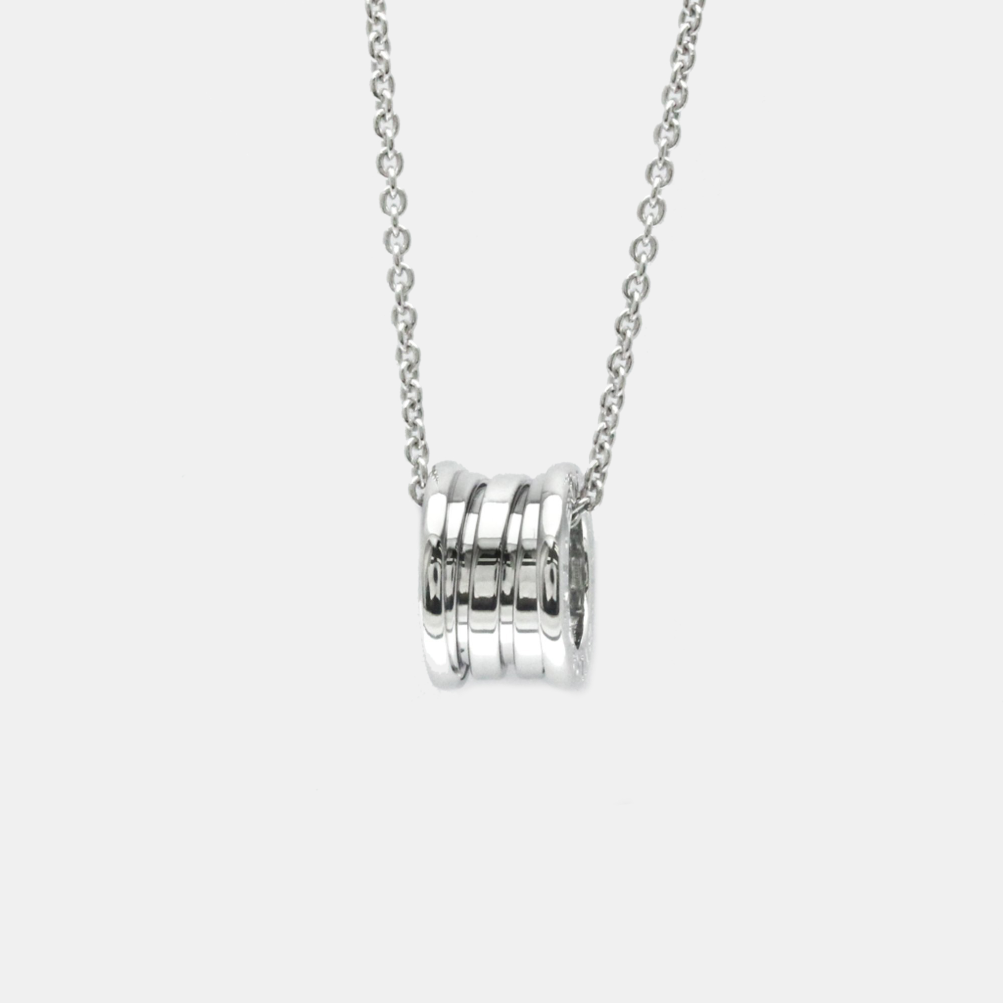 Bvlgari 18K White Gold Zero Pendant Necklace, Necklaces - Luxury Closet catalog