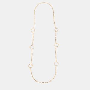 Cartier Juste Un Clou Diamonds 18k Rose Gold 6 Motif Long Necklace, Necklaces - Luxury Closet catalog