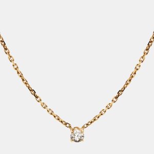 Cartier 1895 Diamond 18k Yellow Gold Necklace, Necklaces - Luxury Closet catalog