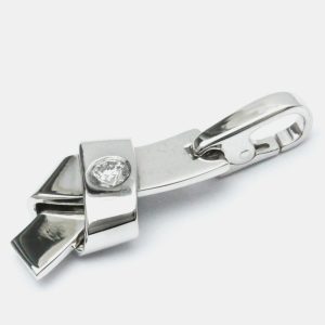 Cartier Knot 18K White Gold Diamond Charms and Pendants, Necklaces - Luxury Closet catalog