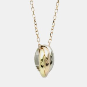 Cartier Trinity 18K Yellow Rose and White Gold Necklace, Necklaces - Luxury Closet catalog