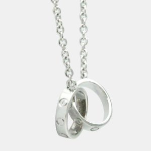 Cartier Love 18K White Gold Necklace, Necklaces - Luxury Closet catalog