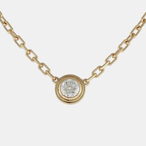 Cartier 18K Rose Gold and Diamond D'amour Pendant Necklace, Necklaces - Luxury Closet catalog