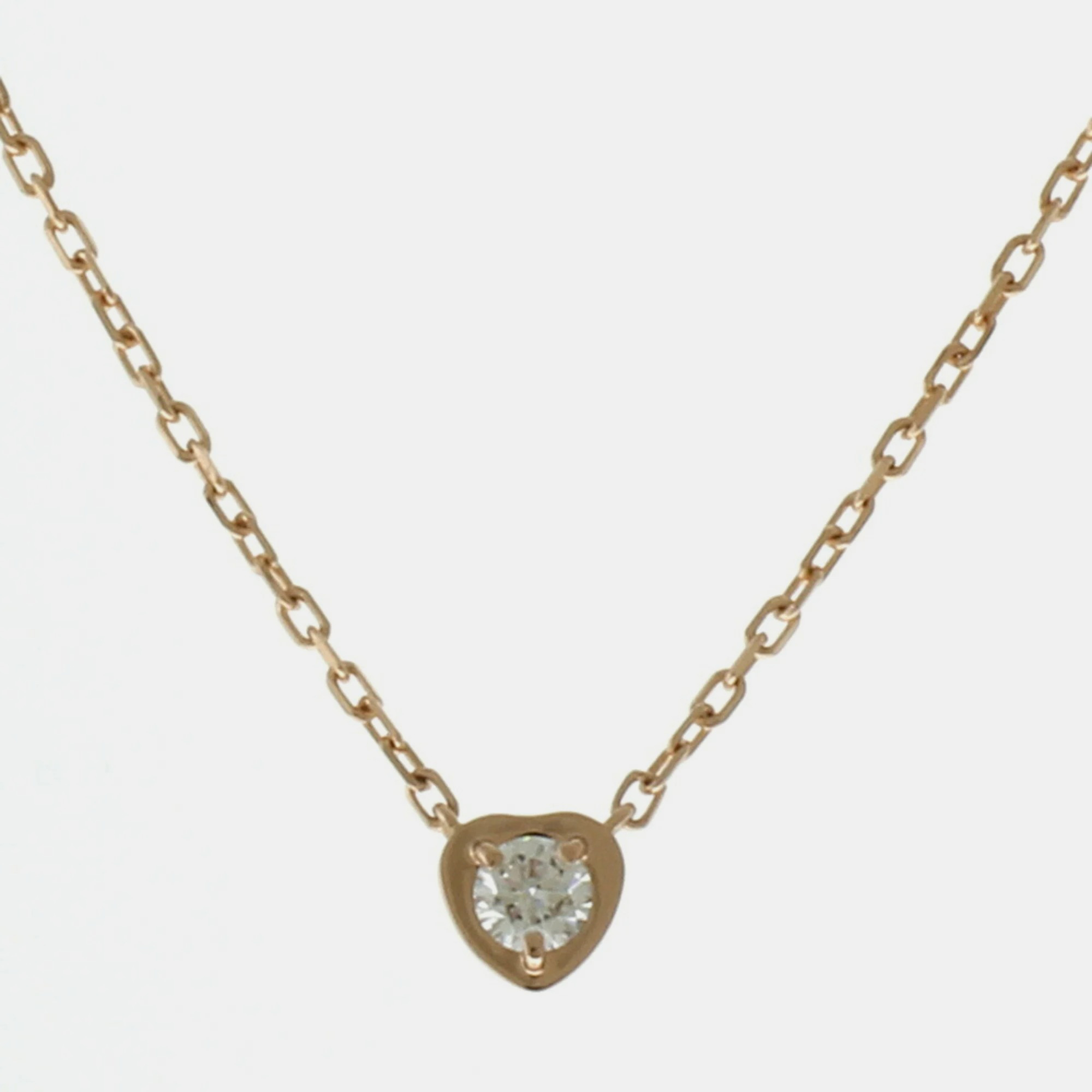 Cartier 18K Rose Gold and Diamond Diamants Léger De Cartier Pendant Necklace, Necklaces - Luxury Closet catalog