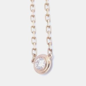 Cartier 18K Rose Gold and Diamond D'amour Pendant Necklace, Necklaces - Luxury Closet catalog