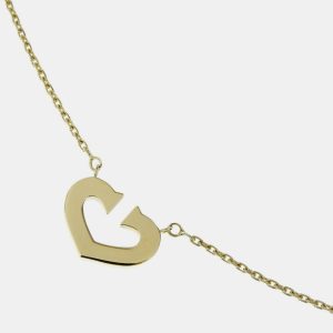 Cartier 18K Yellow Gold Heart C de Cartier Pendant Necklace, Necklaces - Luxury Closet catalog