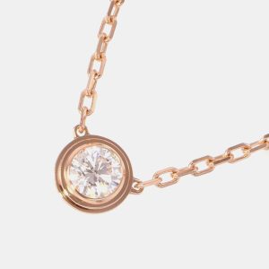 Cartier 18K Pink Gold Large Cartier d'Amour Necklace, Necklaces - Luxury Closet catalog