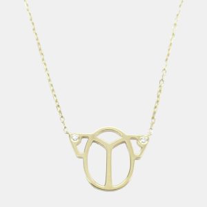 Cartier 18K Yellow Gold and Diamond Scarab Pendant Necklace, Necklaces - Luxury Closet catalog