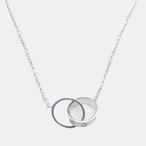 Cartier 18K White Gold Love Pendant Necklace, Necklaces - Luxury Closet catalog