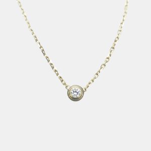Cartier 18K Rose Gold and Diamond D'amour Pendant Necklace, Necklaces - Luxury Closet catalog