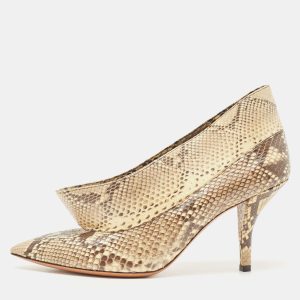 Celine Beige/Brown Python Leather Phoebe Philo Pumps Size 38, Pumps - Luxury Closet catalog
