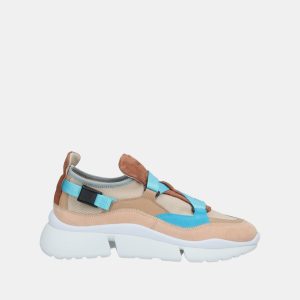 Chloe Multicolor Suede and Mesh Sneakers 35, Athletic Shoes & Sneakers - Luxury Closet