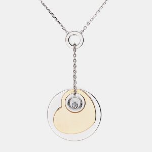 Chopard  Happy Diamonds Heart 18k Two Tone Gold Necklace, Necklaces - Luxury Closet catalog