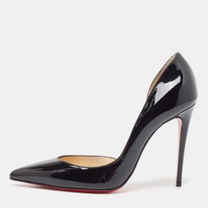 Christian Louboutin Black Patent Patent Iriza Pumps Size 35, Pumps - Luxury Closet catalog
