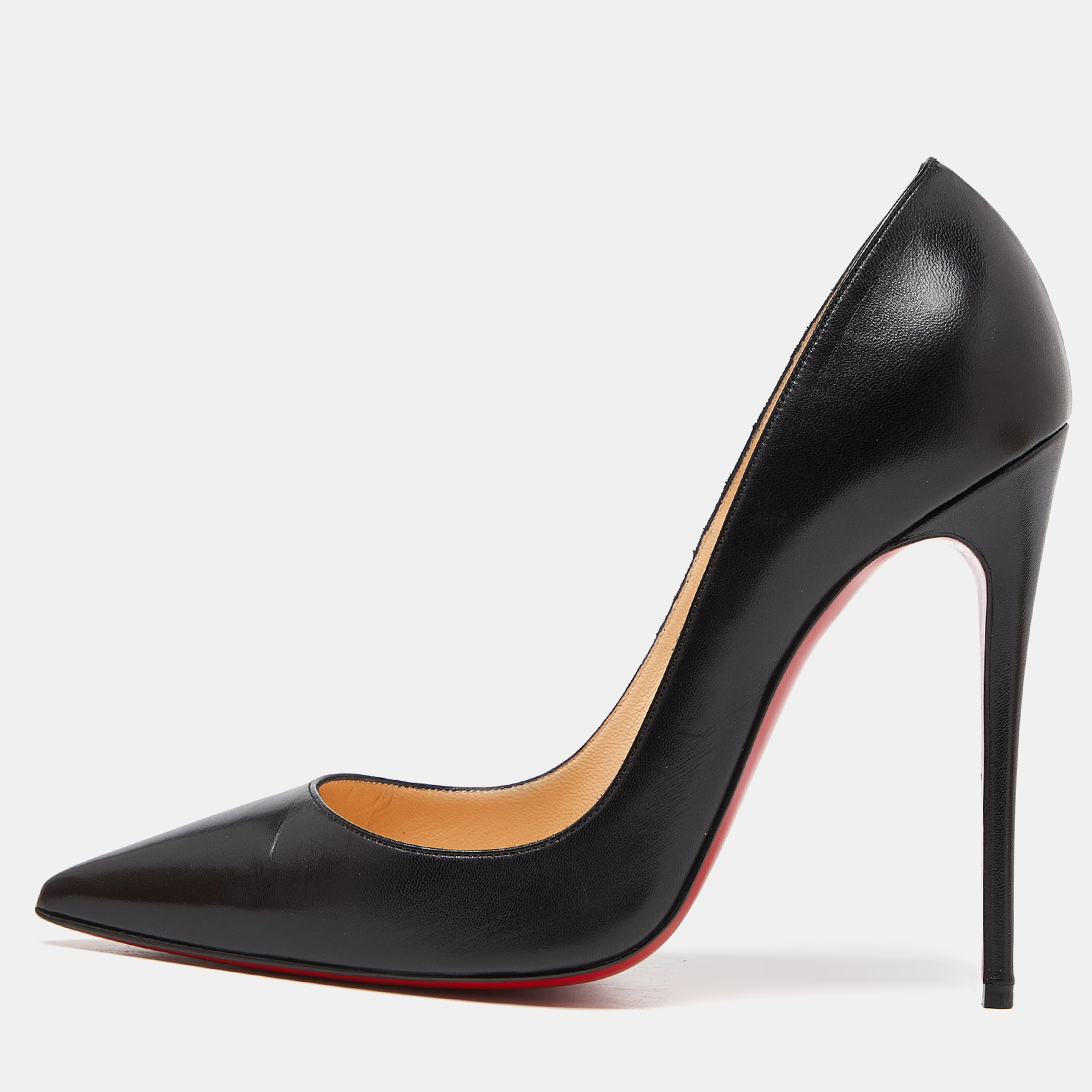 Christian Louboutin Black Leather Pigalle Pumps Size 38, Pumps - Luxury Closet catalog