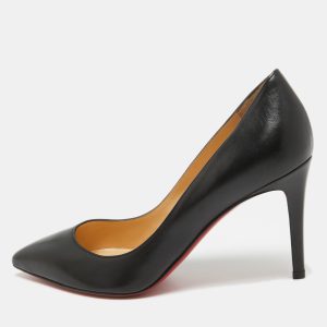Christian Louboutin Black Leather Pigalle Pumps Size 35.5, Pumps - Luxury Closet catalog