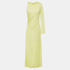Diane Von Furstenberg Citrine Jersey Asymmetric Gown M, Dresses - Luxury Closet catalog