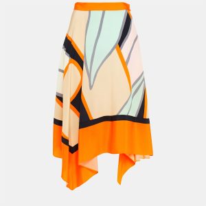 Diane Von Furstenberg Multicolor Printed Silk Midi Skirt M (US 8), Skirts - Luxury Closet catalog
