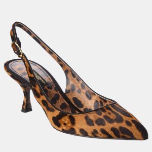 D&G Brown Haircalf Pump EU 36, Pumps - Luxury Closet catalog