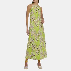 Emilio Pucci Green Africana Print Dress S, Dresses - Luxury Closet catalog
