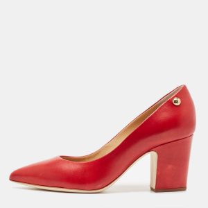 Giuseppe Zanotti Red Leather Pointed Toe Pumps Size 38, Pumps - Luxury Closet catalog