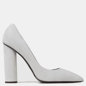 Giuseppe Zanotti Grey Suede High Heel Pumps 34, Pumps - Luxury Closet catalog