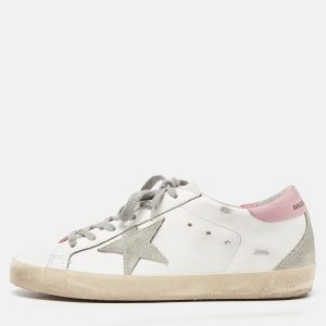 Golden Goose White Leather Hi Star Low Top Sneakers Size 39, Athletic Shoes & Sneakers - Luxury Closet