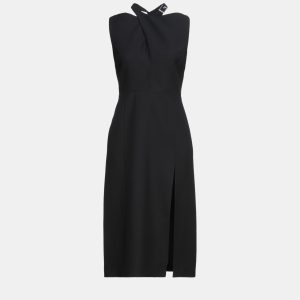 Gucci Black Silk & Wool Halter Neck Midi dresses M (IT 42), Dresses - Luxury Closet catalog