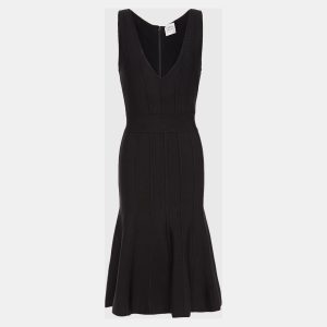 Herve Leger Black Knit Sleeveless Knee Length Dress L, Dresses - Luxury Closet catalog
