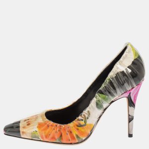 Off-White x Jimmy Choo Multicolor Vinyl Anne Pumps Size 39, Pumps - Luxury Closet