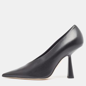 Jimmy Choo Black Leather Maryanne Pumps Size 37, Pumps - Luxury Closet catalog